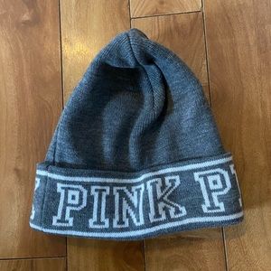 Victoria’s Secret PINK Toque Grey White